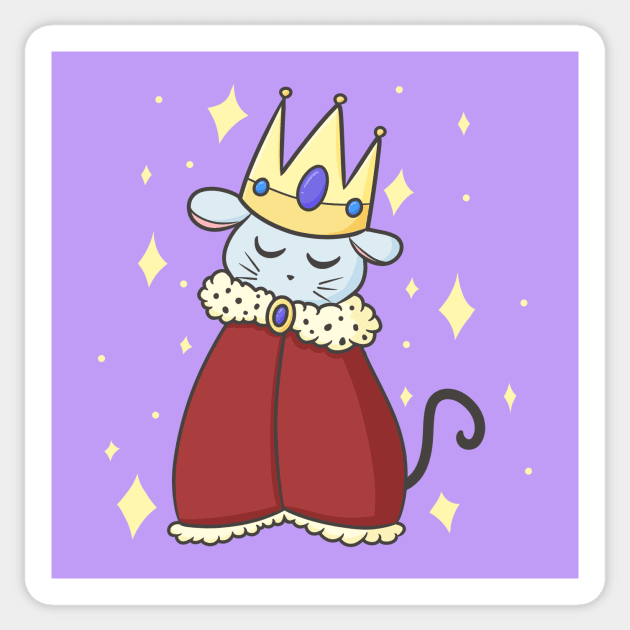 Royal Mouse Sticker by KammyBale